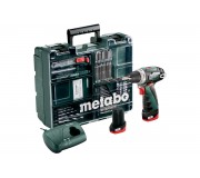  Винтоверт акум. 10.8V 34Nm METABO POWERMAXX BS BASIC SET 2x2Ah