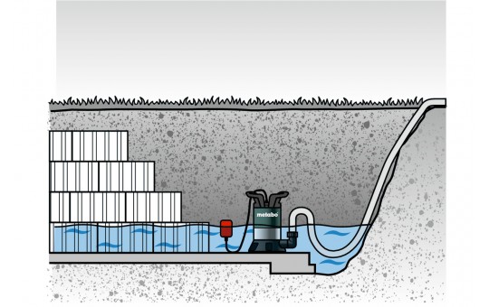 Снимка Помпа потопяема за чиста вода 600W 11700 l/h METABO TP 12000 SI