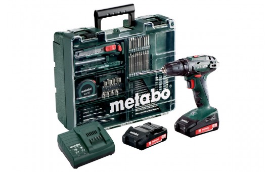 Снимка Винтоверт акум. 18V 48Nm METABO BS 18 SET 2x2.0AH