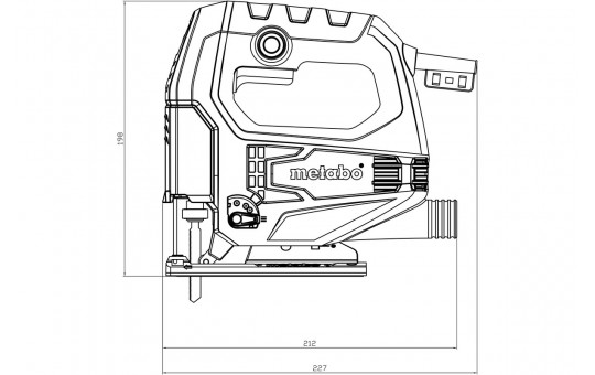 Снимка Прободен трион 450W 65mm METABO STEB 65 QUICK