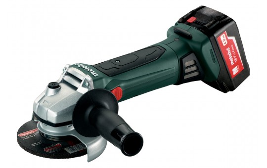 Снимка Ъглошлайф акум. 125mm METABO W 18 LTX 125 2X4.0Ah