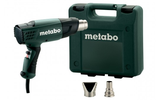 Снимка Пистолет за горещ въздух 1600W METABO H 16-500 с дюзи