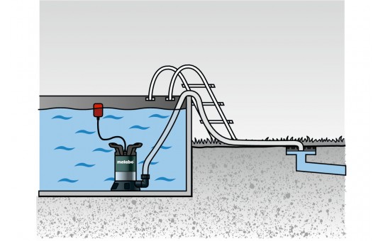 Снимка Помпа потопяема за чиста вода 600W 11700 l/h METABO TP 12000 SI