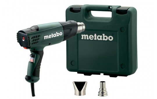 Снимка Пистолет за горещ въздух 2000W METABO HE 20-600 с дюзи