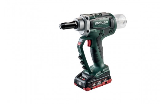 Снимка Нитачка акумулаторна METABO NP 18 LTX BL 5.0 2x4.0 Ah LiHD