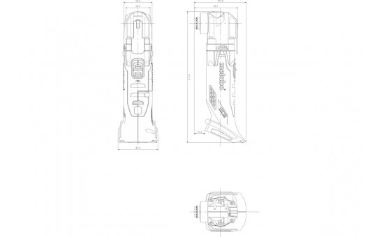 Снимка Мултишлайф акумулаторен METABO MT 18 LTX SOLO