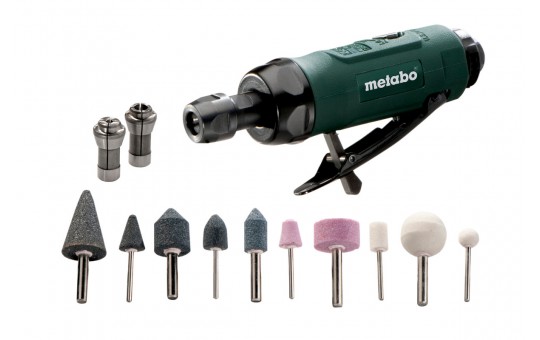 Снимка Шлайф прав пневматичен METABO DG 25 Set