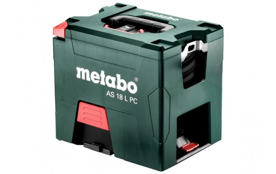 Снимка Прахосмукачка акум. METABO AS 18 L PC