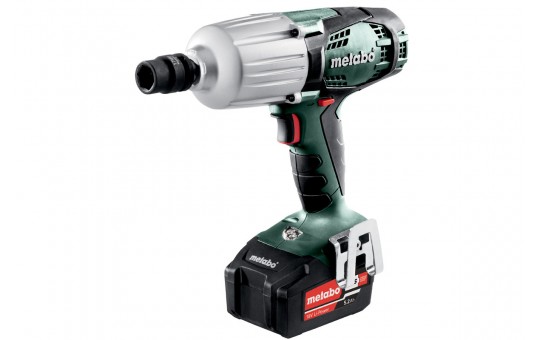 Снимка Гайковерт акум. ударен 600 Nm METABO SSW 18 LTX 600 2X5.2AH