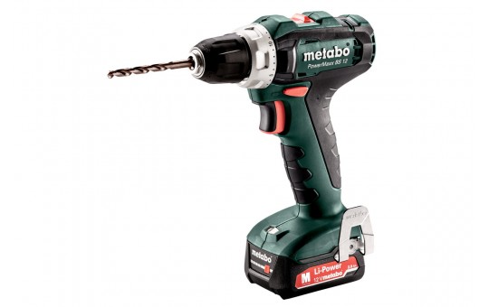 Снимка Винтоверт акум. 12V 40Nm METABO POWERMAXX BS 12 2x2Ah